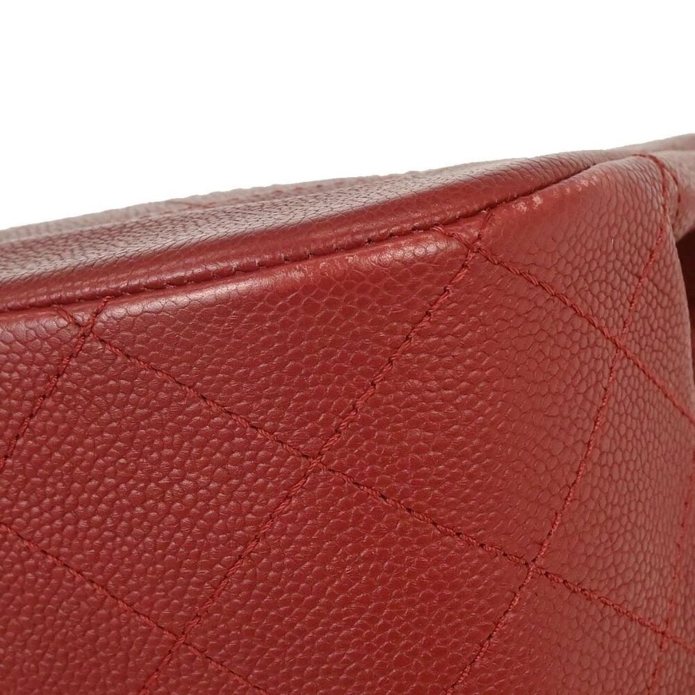 Chanel Red Calfskin Shoulder Bag 125933 - Picture 4 of 10